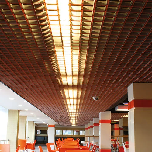 Open-grid ceiling application reference